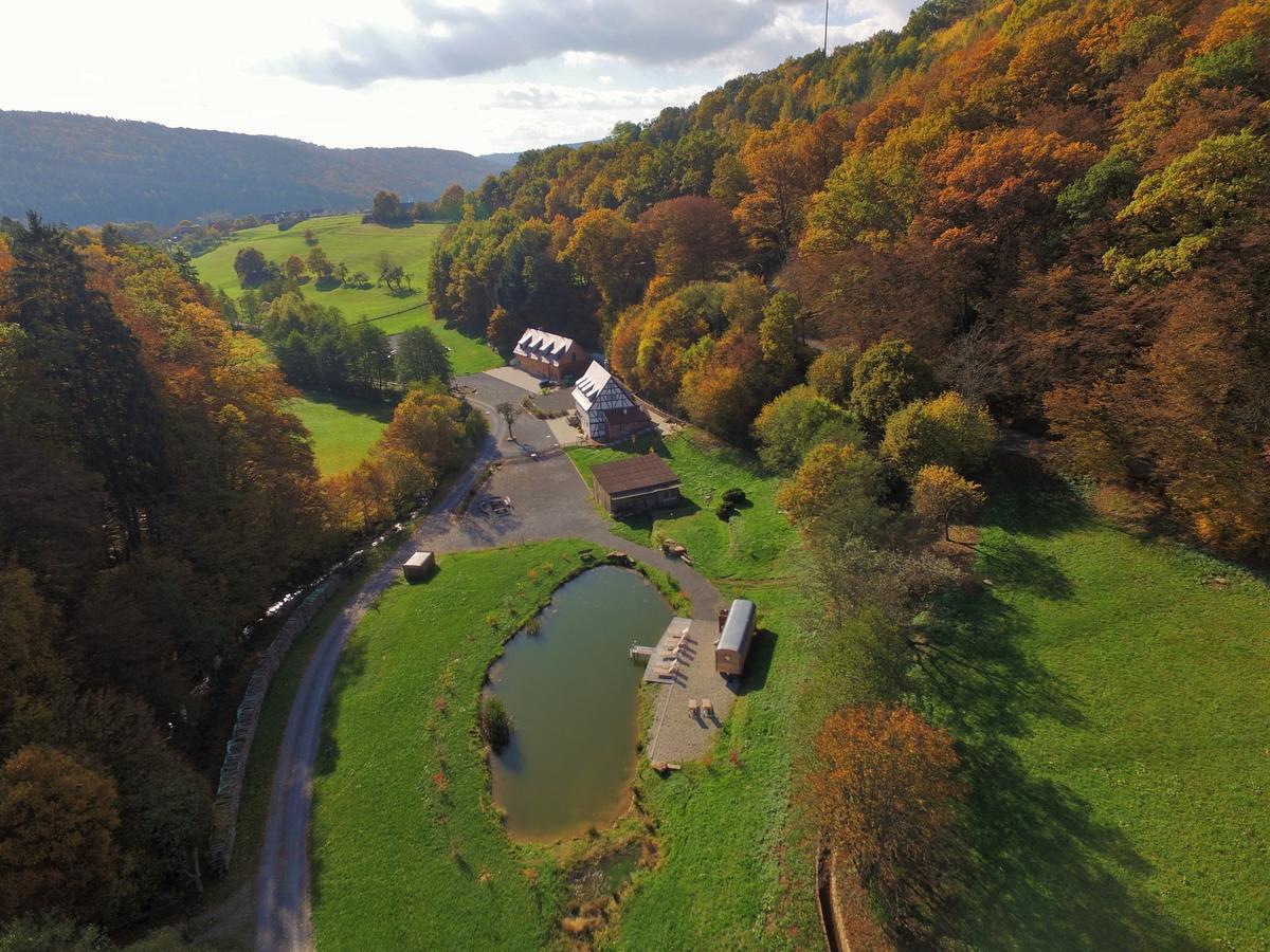 Baumhaushotel Seemuhle Gräfendorf Екстериор снимка